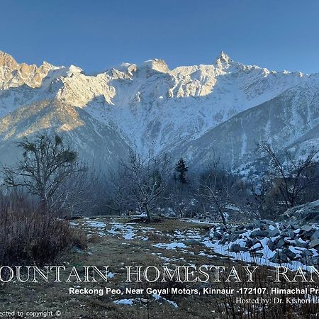 Mountain Home Stay -Rang, At Reckong Peo - Kalpa, Near Goyal Motors, Way To Petrol Pump At Itbp Quarters Buitenkant foto