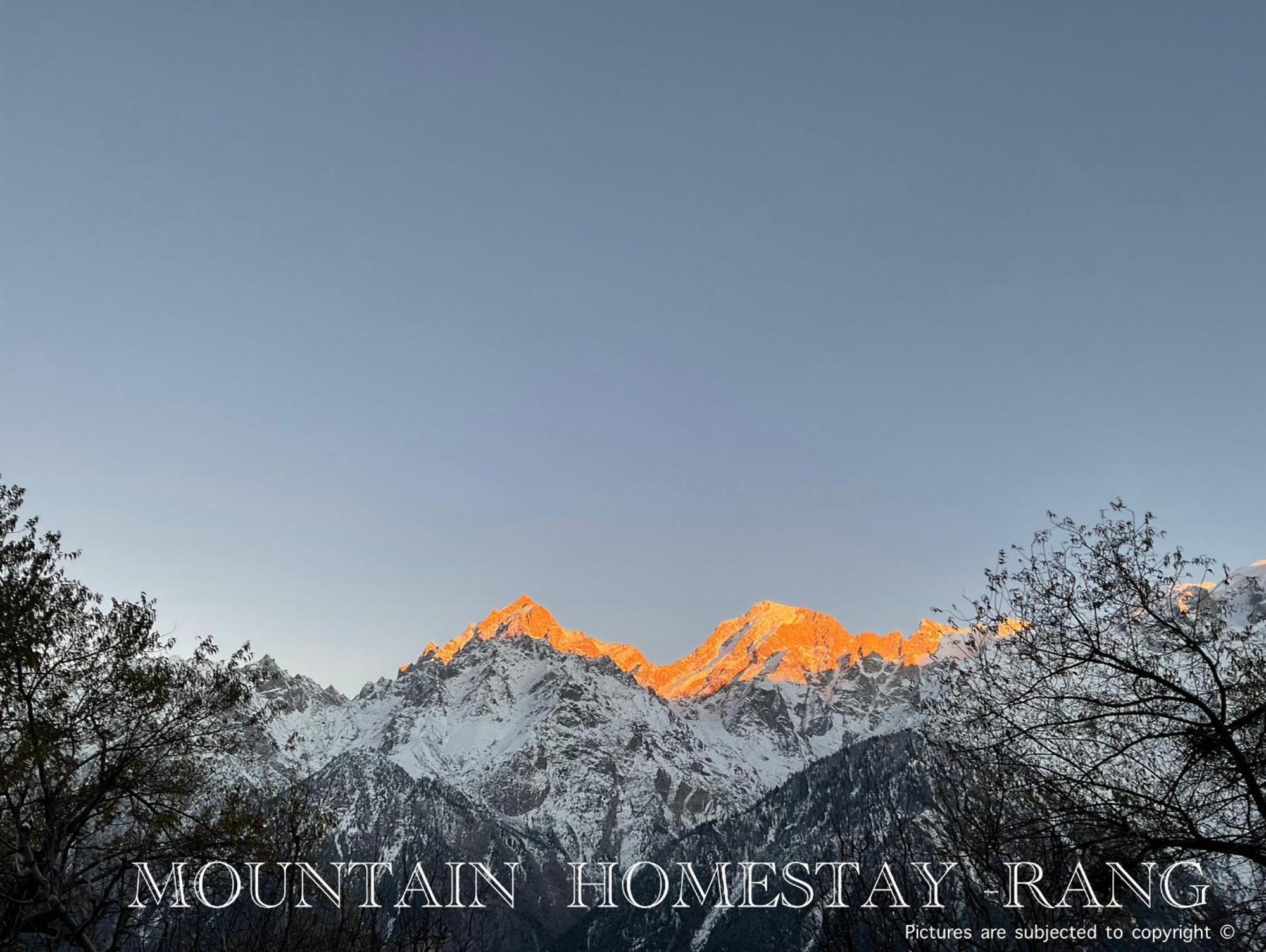 Mountain Home Stay -Rang, At Reckong Peo - Kalpa, Near Goyal Motors, Way To Petrol Pump At Itbp Quarters Buitenkant foto