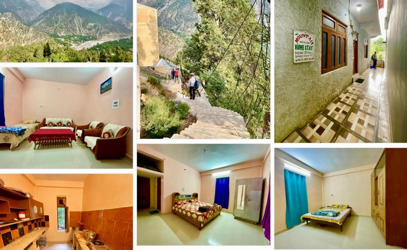 Mountain Home Stay -Rang, At Reckong Peo - Kalpa, Near Goyal Motors, Way To Petrol Pump At Itbp Quarters Buitenkant foto
